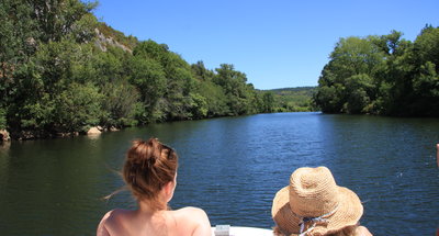 Navigazione sul fiume Lot, Francia